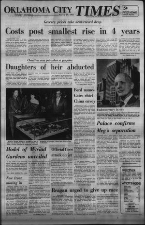 Oklahoma City Times (Oklahoma City, Okla.), Vol. 87, No. 24, Ed. 1 Friday, March 19, 1976