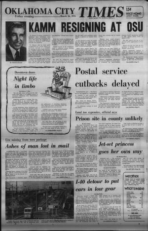 Oklahoma City Times (Oklahoma City, Okla.), Vol. 87, No. 30, Ed. 1 Friday, March 26, 1976