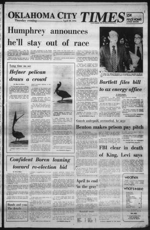 Oklahoma City Times (Oklahoma City, Okla.), Vol. 87, No. 59, Ed. 1 Thursday, April 29, 1976
