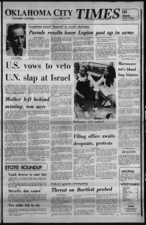 Oklahoma City Times (Oklahoma City, Okla.), Vol. 87, No. 119, Ed. 2 Thursday, July 8, 1976