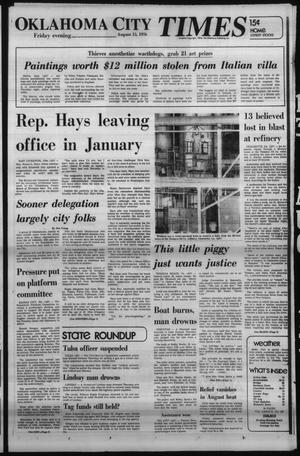 Oklahoma City Times (Oklahoma City, Okla.), Vol. 87, No. 150, Ed. 2 Friday, August 13, 1976