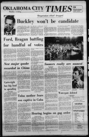 Oklahoma City Times (Oklahoma City, Okla.), Vol. 87, No. 152, Ed. 1 Monday, August 16, 1976