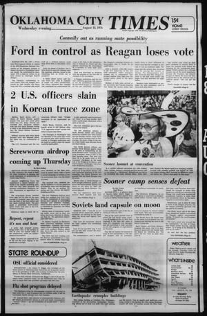 Oklahoma City Times (Oklahoma City, Okla.), Vol. 87, No. 154, Ed. 2 Wednesday, August 18, 1976