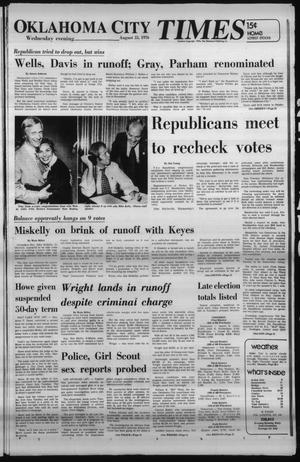 Oklahoma City Times (Oklahoma City, Okla.), Vol. 87, No. 160, Ed. 2 Wednesday, August 25, 1976
