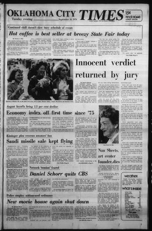 Oklahoma City Times (Oklahoma City, Okla.), Vol. 87, No. 189, Ed. 1 Tuesday, September 28, 1976