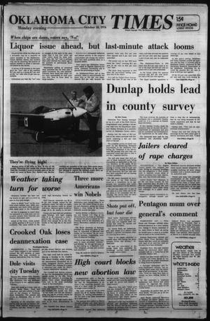 Oklahoma City Times (Oklahoma City, Okla.), Vol. 87, No. 206, Ed. 1 Monday, October 18, 1976