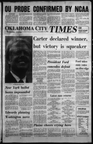 Oklahoma City Times (Oklahoma City, Okla.), Vol. 87, No. 219, Ed. 1 Wednesday, November 3, 1976