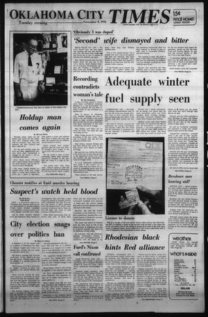 Oklahoma City Times (Oklahoma City, Okla.), Vol. 87, No. 225, Ed. 1 Tuesday, November 9, 1976