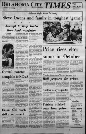 Oklahoma City Times (Oklahoma City, Okla.), Vol. 87, No. 234, Ed. 1 Friday, November 19, 1976
