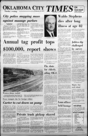 Oklahoma City Times (Oklahoma City, Okla.), Vol. 87, No. 303, Ed. 1 Tuesday, February 8, 1977