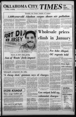 Oklahoma City Times (Oklahoma City, Okla.), Vol. 87, No. 306, Ed. 2 Friday, February 11, 1977