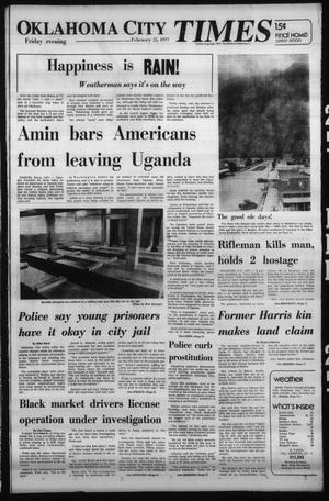Oklahoma City Times (Oklahoma City, Okla.), Vol. 88, No. 4, Ed. 1 Friday, February 25, 1977