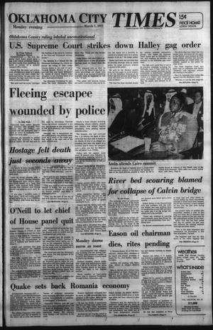 Oklahoma City Times (Oklahoma City, Okla.), Vol. 88, No. 12, Ed. 1 Monday, March 7, 1977