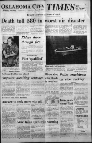 Oklahoma City Times (Oklahoma City, Okla.), Vol. 88, No. 30, Ed. 1 Monday, March 28, 1977