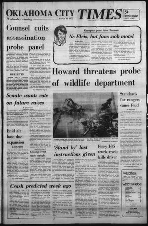 Oklahoma City Times (Oklahoma City, Okla.), Vol. 88, No. 32, Ed. 1 Wednesday, March 30, 1977