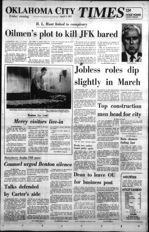 Oklahoma City Times (Oklahoma City, Okla.), Vol. 88, No. 34, Ed. 1 Friday, April 1, 1977