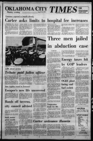 Oklahoma City Times (Oklahoma City, Okla.), Vol. 88, No. 54, Ed. 1 Monday, April 25, 1977