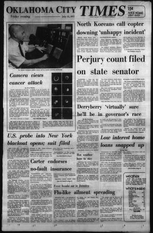 Oklahoma City Times (Oklahoma City, Okla.), Vol. 88, No. 124, Ed. 1 Friday, July 15, 1977