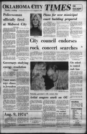 Primary view of object titled 'Oklahoma City Times (Oklahoma City, Okla.), Vol. 58, No. 144, Ed. 1 Tuesday, August 9, 1977'.
