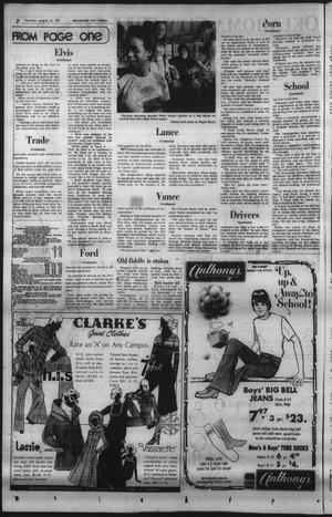 Oklahoma City Times (Oklahoma City, Okla.), Vol. 58, No. 159, Ed. 1 Thursday, August 25, 1977