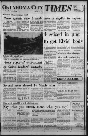 Oklahoma City Times (Oklahoma City, Okla.), Vol. 58, No. 162, Ed. 2 Monday, August 29, 1977