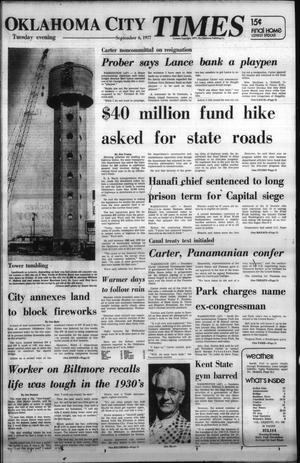 Oklahoma City Times (Oklahoma City, Okla.), Vol. 88, No. 169, Ed. 1 Tuesday, September 6, 1977