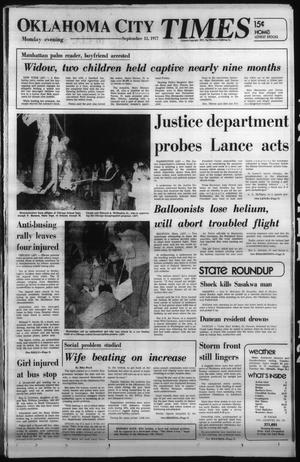 Oklahoma City Times (Oklahoma City, Okla.), Vol. 88, No. 174, Ed. 2 Monday, September 12, 1977