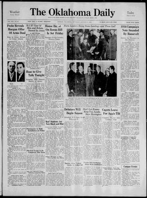The Oklahoma Daily (Norman, Okla.), Vol. 21, No. 87, Ed. 1 Thursday, January 9, 1936