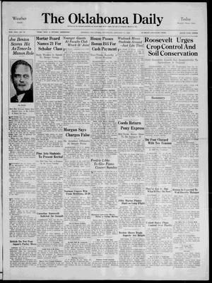The Oklahoma Daily (Norman, Okla.), Vol. 21, No. 89, Ed. 1 Saturday, January 11, 1936