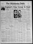 Thumbnail image of item number 1 in: 'The Oklahoma Daily (Norman, Okla.), Vol. 21, No. 97, Ed. 1 Tuesday, January 21, 1936'.