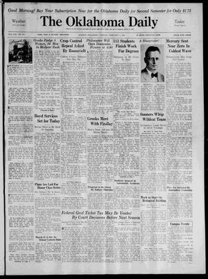 The Oklahoma Daily (Norman, Okla.), Vol. 21, No. 103, Ed. 1 Tuesday, February 4, 1936