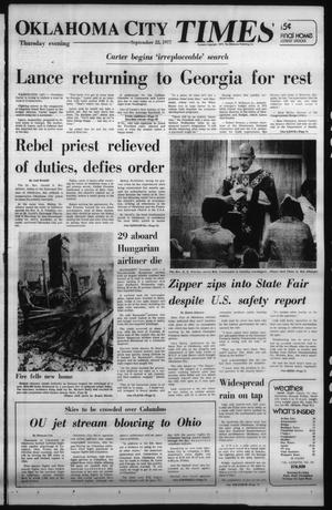 Oklahoma City Times (Oklahoma City, Okla.), Vol. 88, No. 183, Ed. 1 Thursday, September 22, 1977