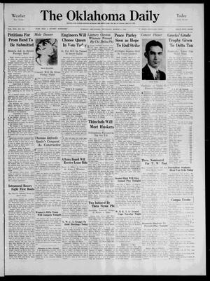 The Oklahoma Daily (Norman, Okla.), Vol. 21, No. 129, Ed. 1 Thursday, March 5, 1936
