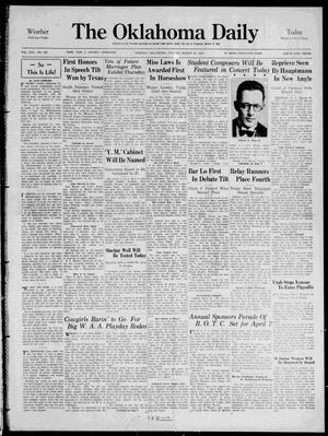 The Oklahoma Daily (Norman, Okla.), Vol. 21, No. 150, Ed. 1 Sunday, March 29, 1936