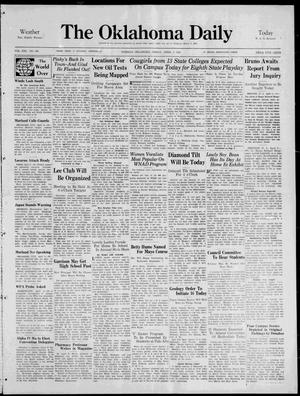 The Oklahoma Daily (Norman, Okla.), Vol. 21, No. 154, Ed. 1 Friday, April 3, 1936