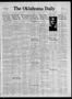 Newspaper: The Oklahoma Daily (Norman, Okla.), Vol. 21, No. 166, Ed. 1 Thursday,…