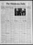 Newspaper: The Oklahoma Daily (Norman, Okla.), Vol. 21, No. 167, Ed. 1 Friday, A…