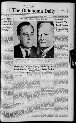 The Oklahoma Daily (Norman, Okla.), Vol. 21, No. 211, Ed. 1 Saturday, June 27, 1936