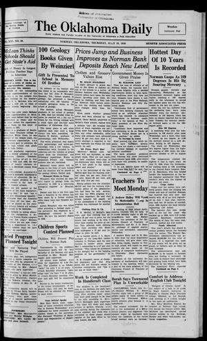 The Oklahoma Daily (Norman, Okla.), Vol. 21, No. 223, Ed. 1 Thursday, July 16, 1936