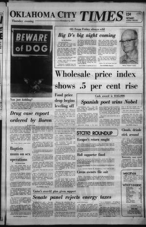 Oklahoma City Times (Oklahoma City, Okla.), Vol. 88, No. 195, Ed. 2 Thursday, October 6, 1977