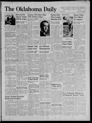 The Oklahoma Daily (Norman, Okla.), Vol. 22, No. 6, Ed. 1 Tuesday, September 15, 1936