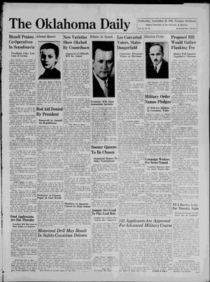 The Oklahoma Daily (Norman, Okla.), Vol. 22, No. 19, Ed. 1 Wednesday, September 30, 1936