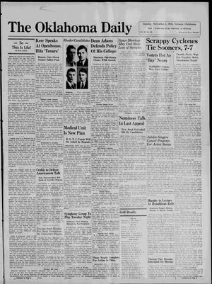 The Oklahoma Daily (Norman, Okla.), Vol. 22, No. 47, Ed. 1 Sunday, November 1, 1936