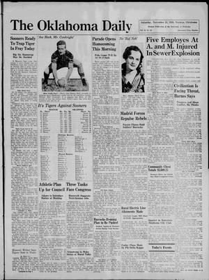 The Oklahoma Daily (Norman, Okla.), Vol. 22, No. 58, Ed. 1 Saturday, November 14, 1936