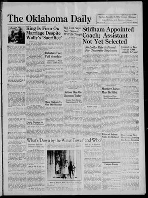 The Oklahoma Daily (Norman, Okla.), Vol. 22, No. 74, Ed. 1 Tuesday, December 8, 1936