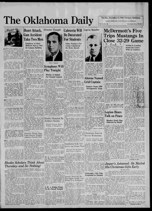 The Oklahoma Daily (Norman, Okla.), Vol. 22, No. 80, Ed. 1 Tuesday, December 15, 1936