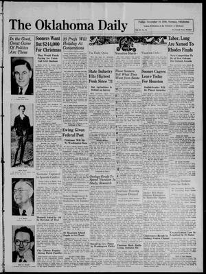 The Oklahoma Daily (Norman, Okla.), Vol. 22, No. 83, Ed. 1 Friday, December 18, 1936