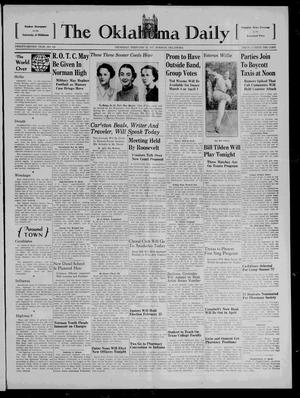 The Oklahoma Daily (Norman, Okla.), Vol. 22, No. 110, Ed. 1 Thursday, February 11, 1937