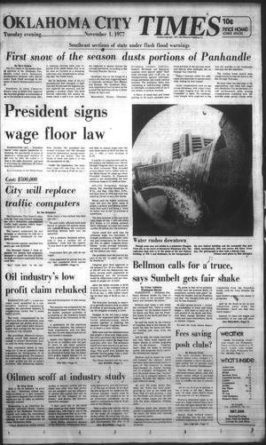 Oklahoma City Times (Oklahoma City, Okla.), Vol. 88, No. 217, Ed. 1 Tuesday, November 1, 1977