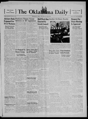 The Oklahoma Daily (Norman, Okla.), Vol. 22, No. 152, Ed. 1 Wednesday, April 7, 1937